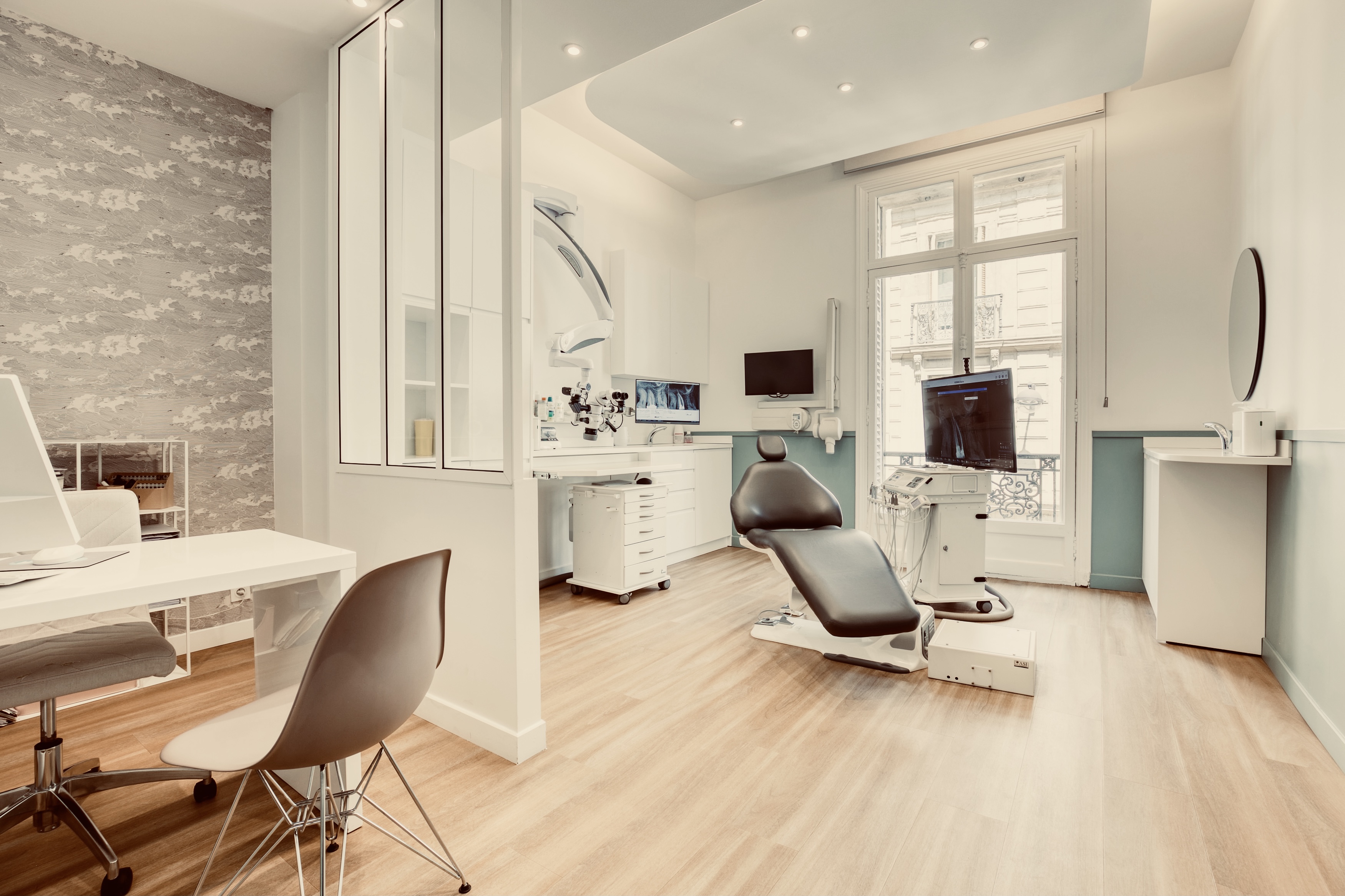 Salle de soins du cabinet Dr Julie Rozé